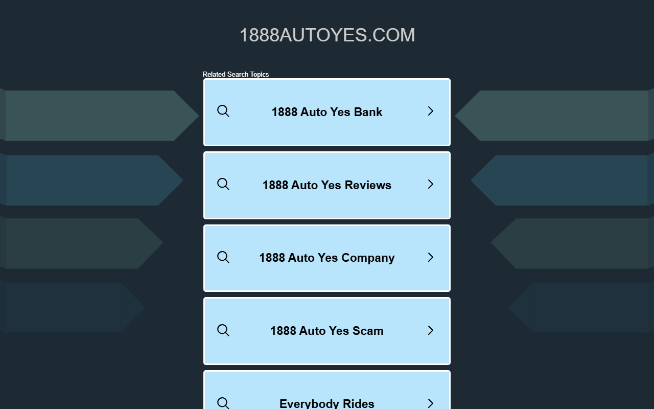 1888autoyes.com screenshot