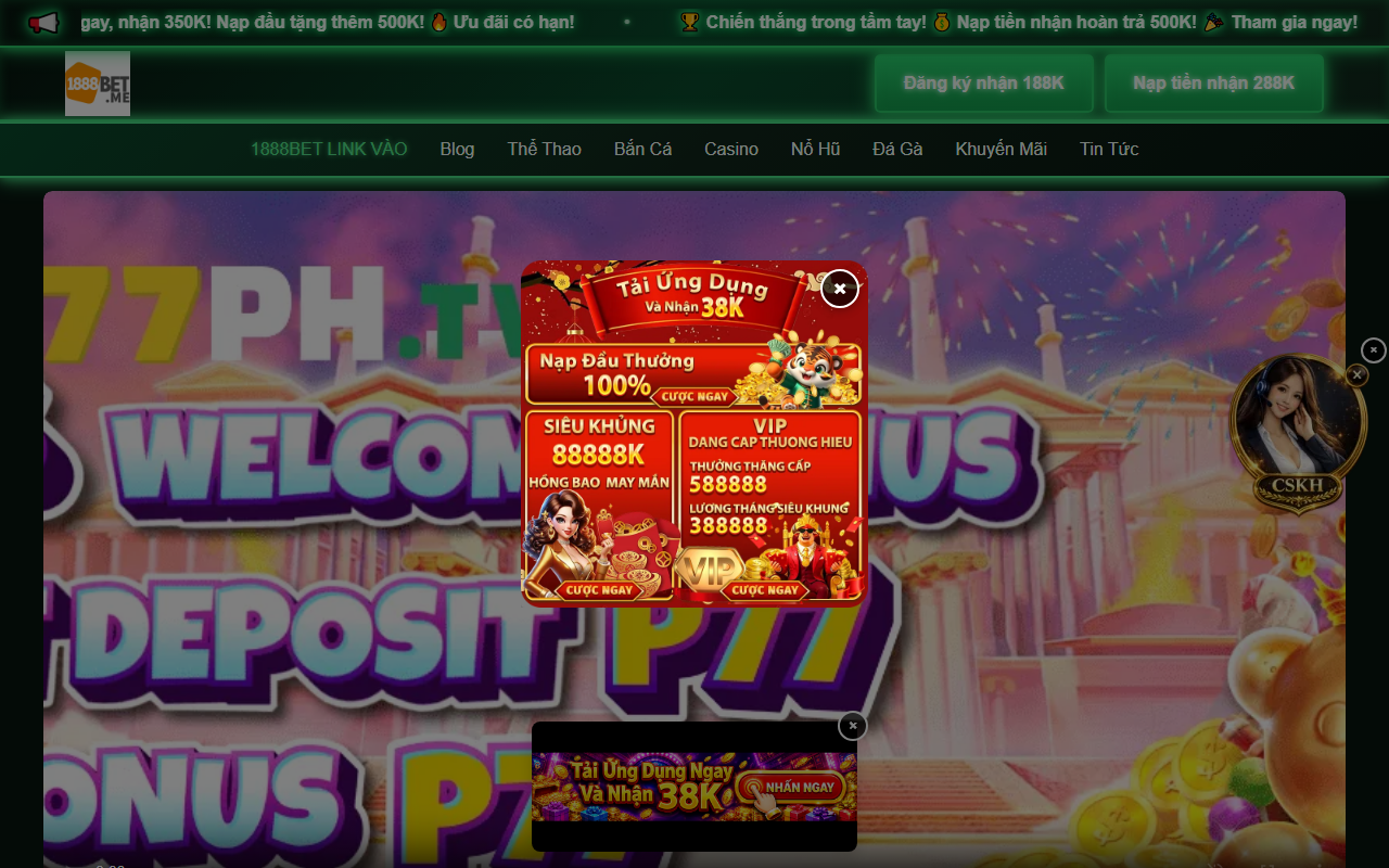 1888betlinkwin.com screenshot