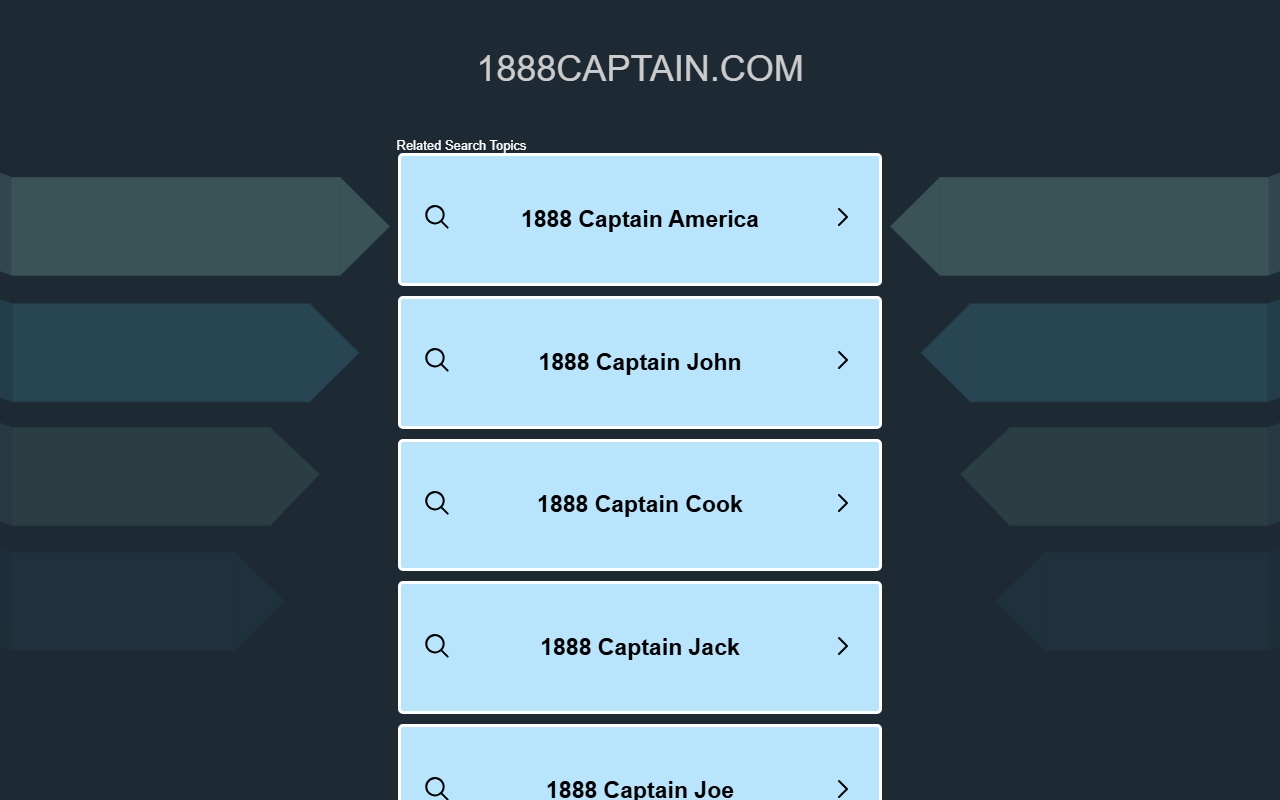 1888captain.com screenshot