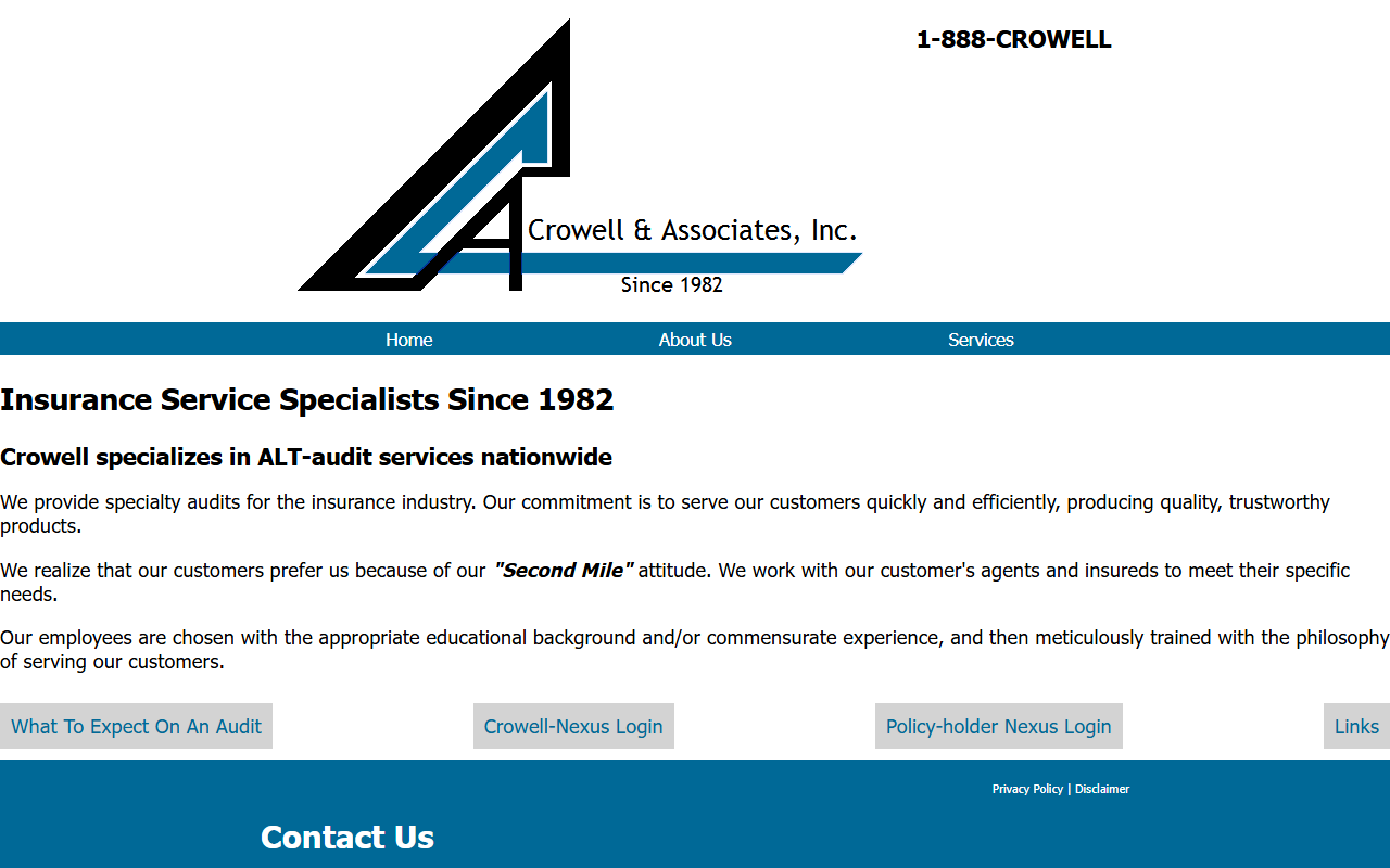 1888crowell.com screenshot