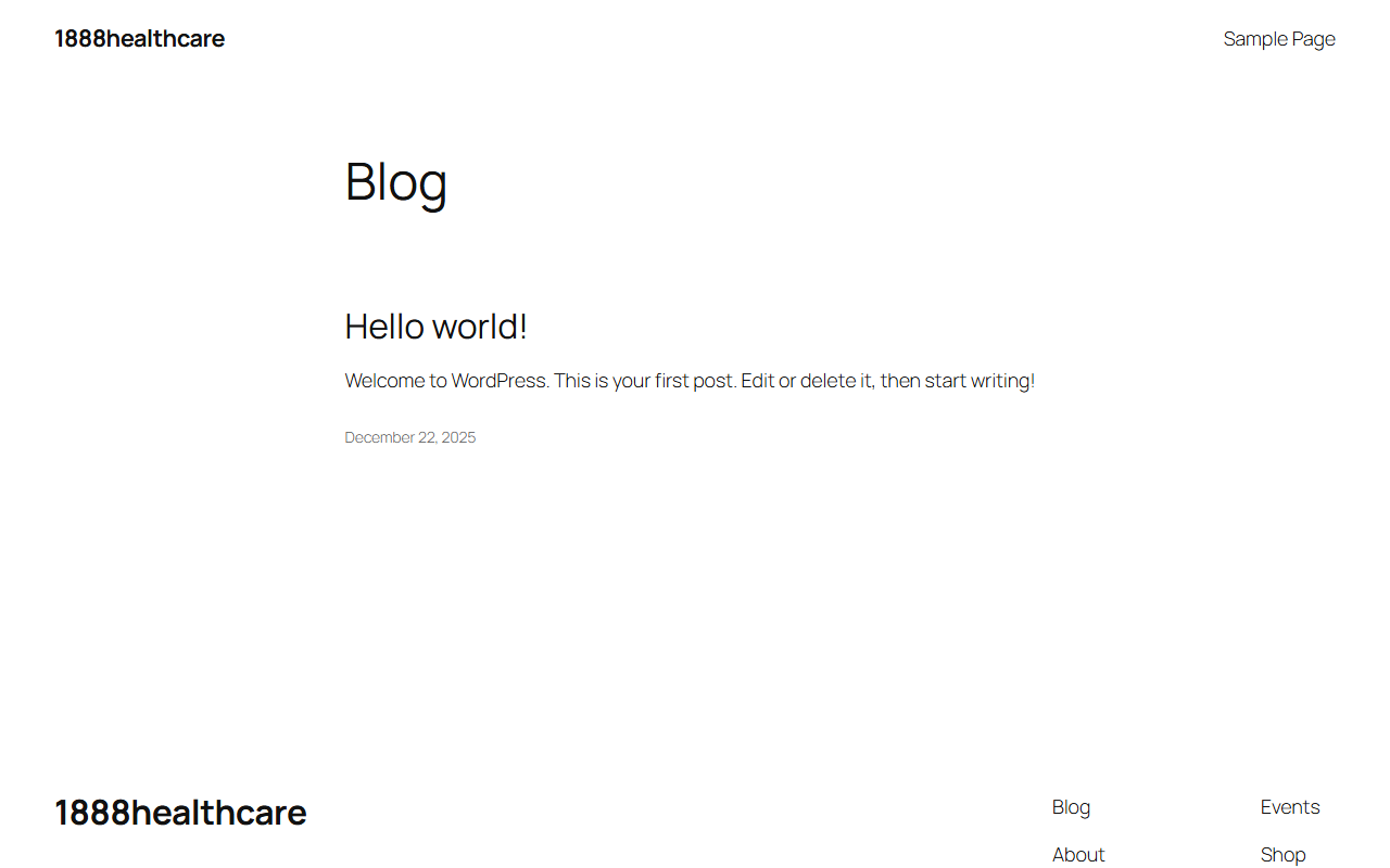 1888healthcare.com screenshot