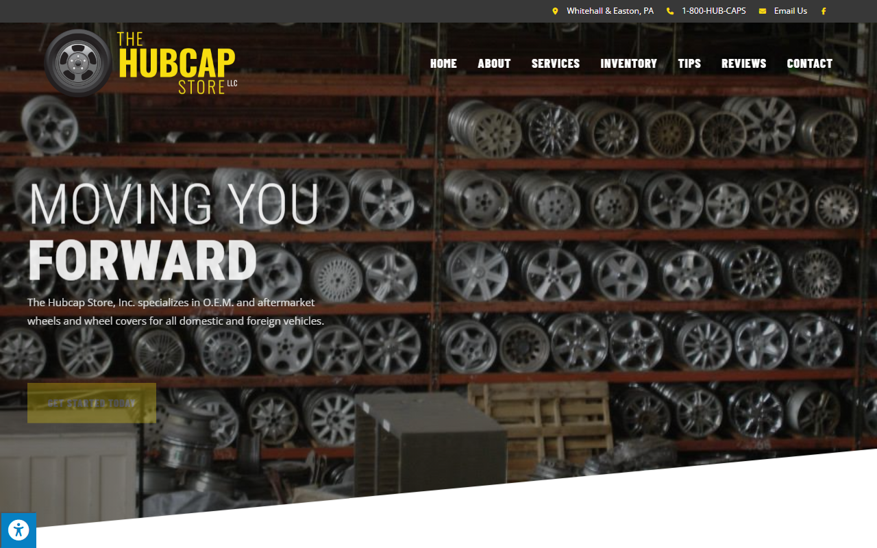 1888hubcaps.com screenshot