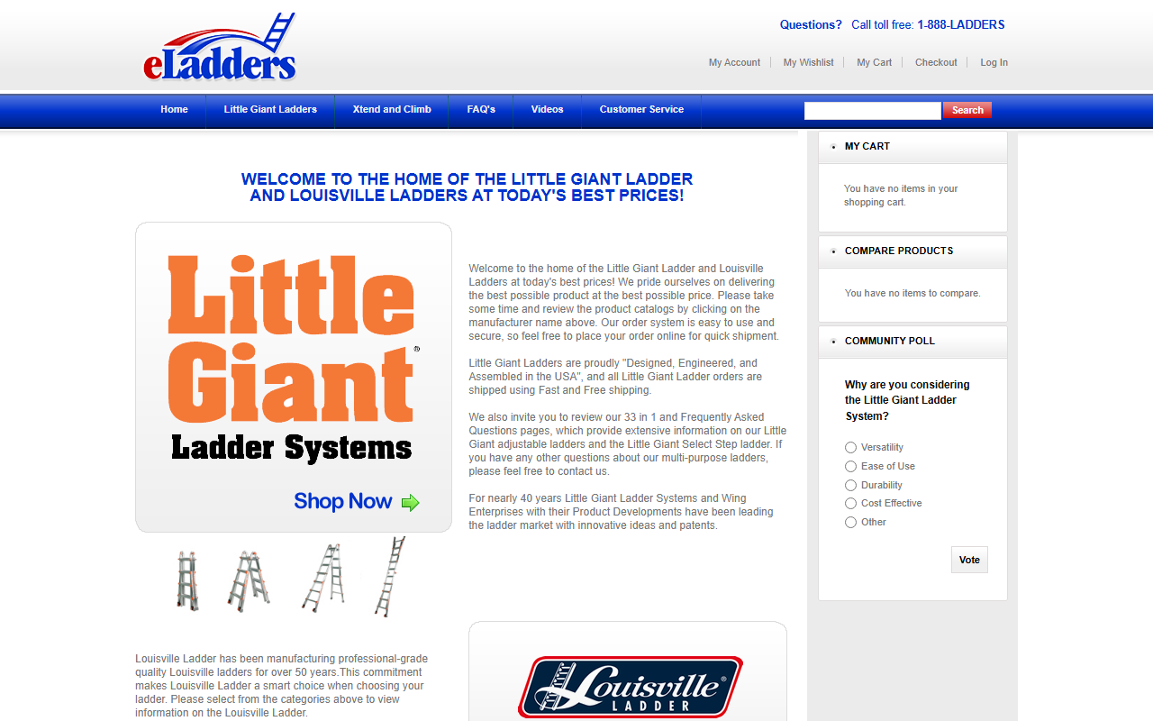 1888ladders.com screenshot
