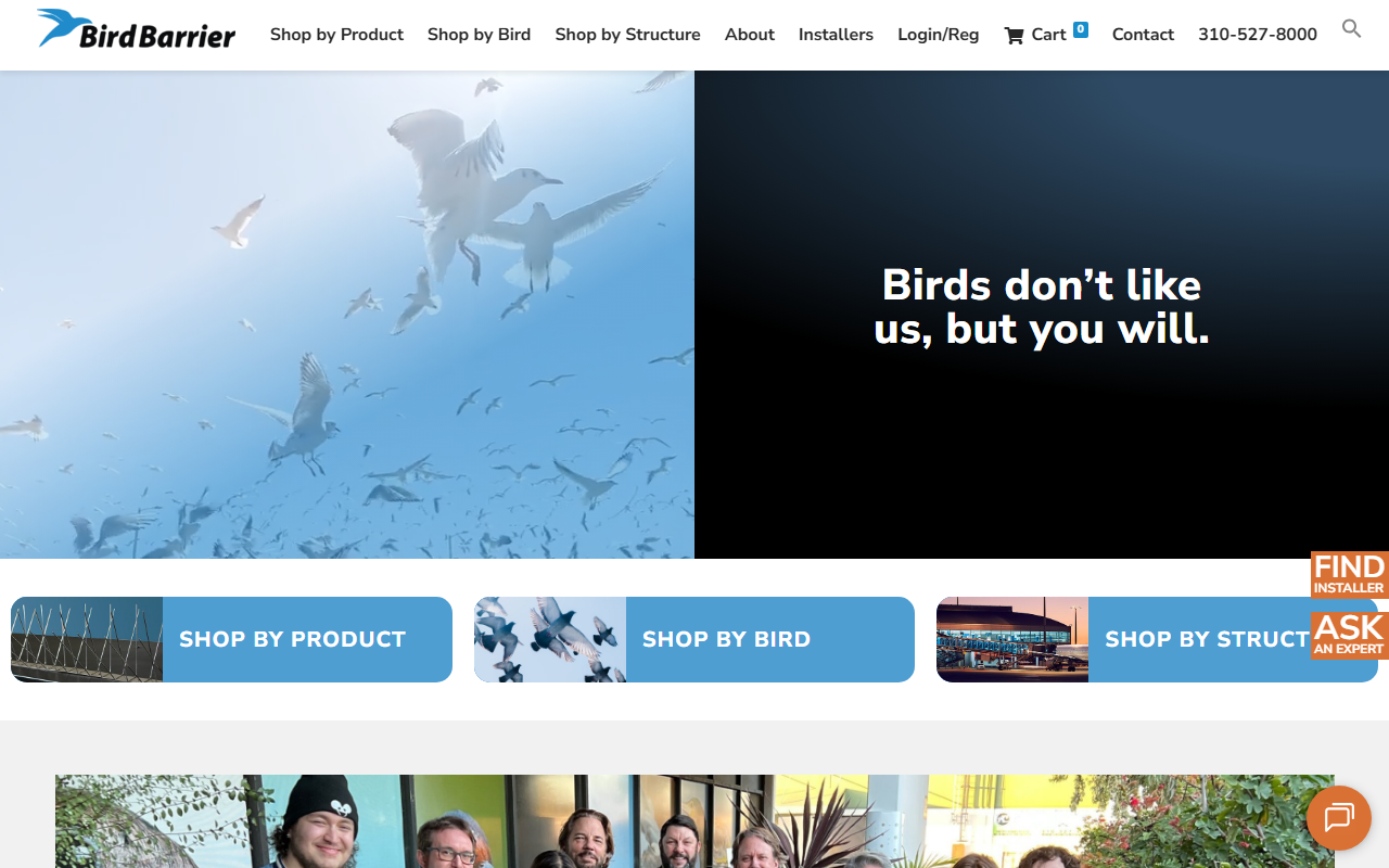 1888nobirds.com screenshot