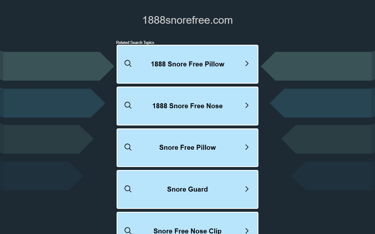 1888snorefree.com screenshot