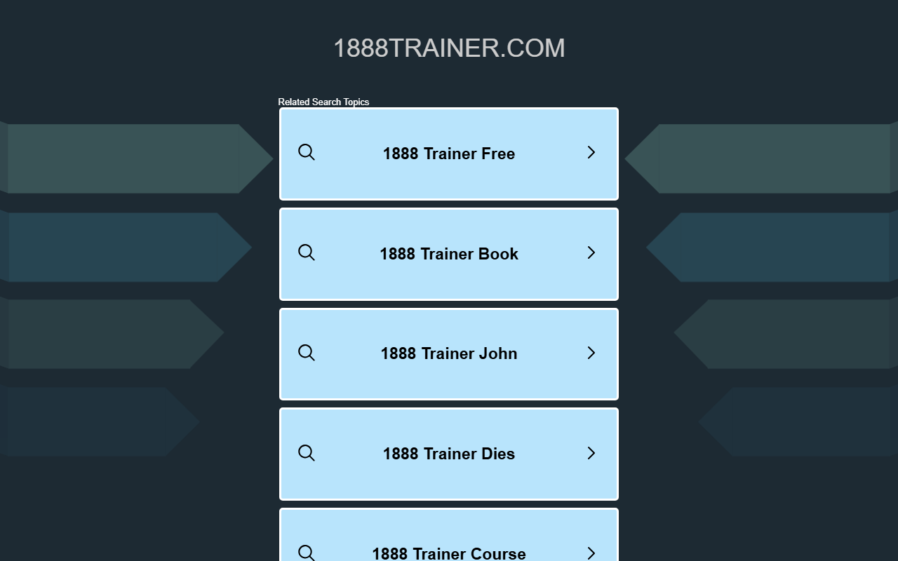 1888trainer.com screenshot