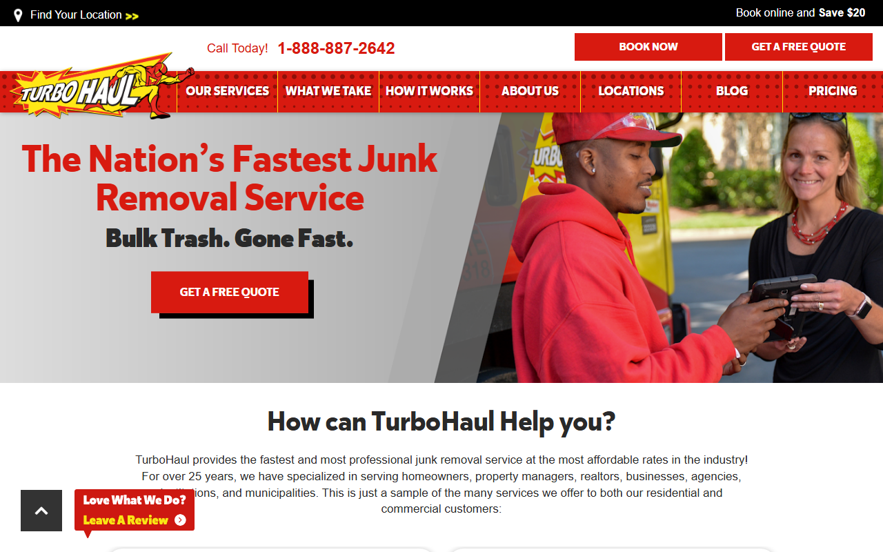 1888turbohaul.com screenshot
