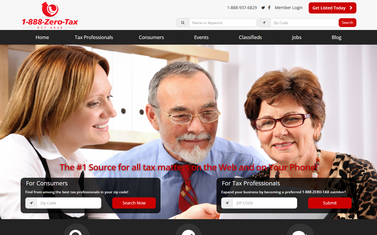 1888zerotax.com screenshot