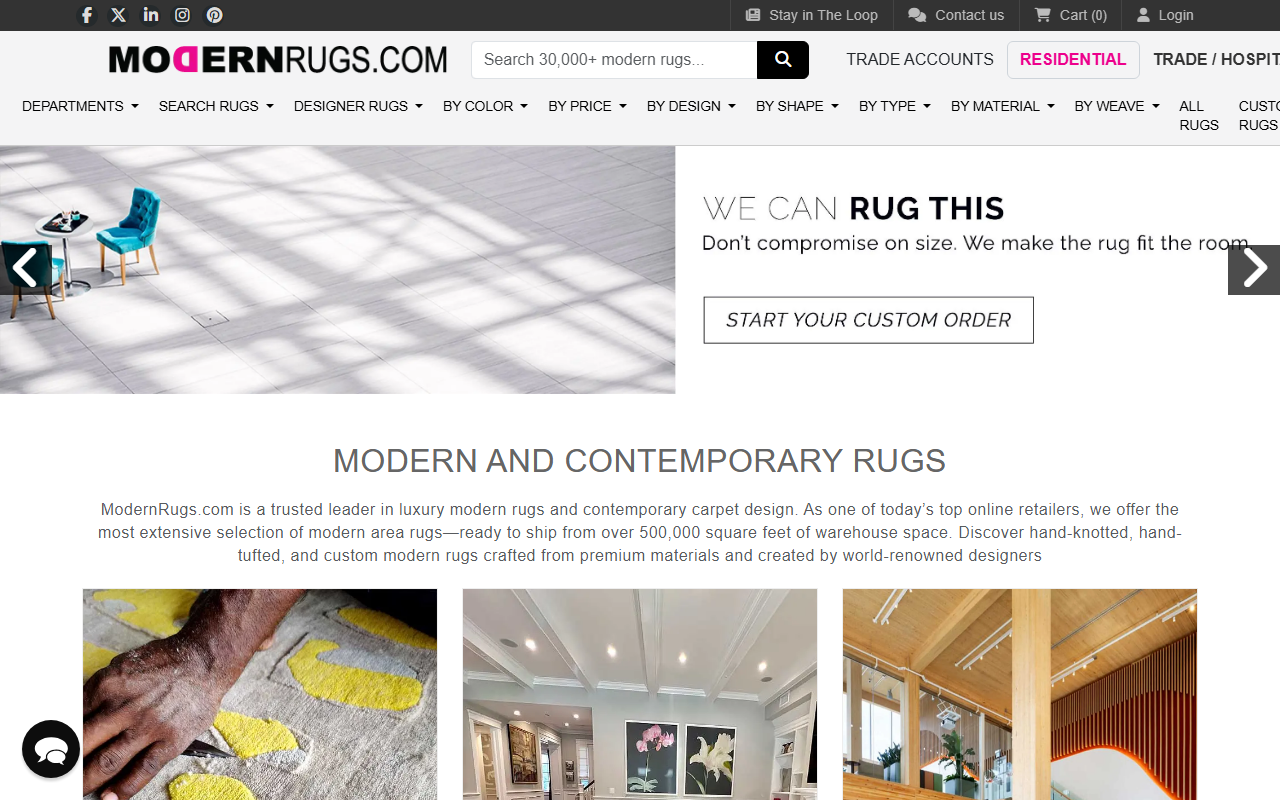 800-area-rugs.com screenshot