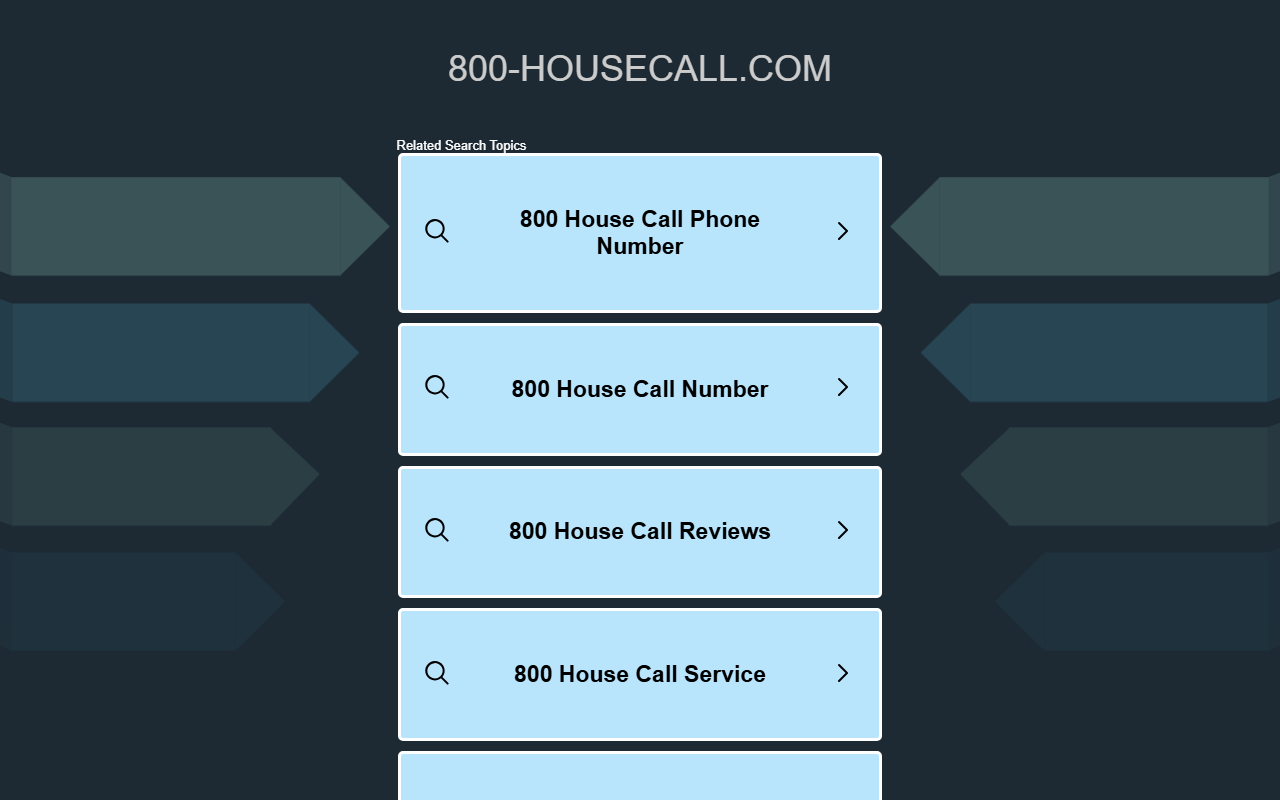 800-housecall.com screenshot