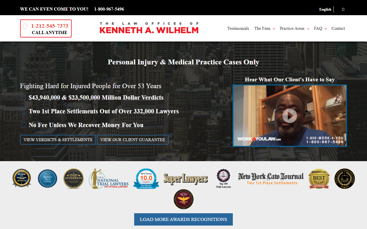 800-las-leyes.com screenshot