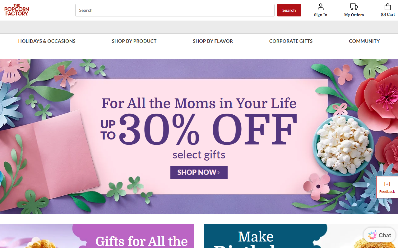 800-popcorn.com screenshot