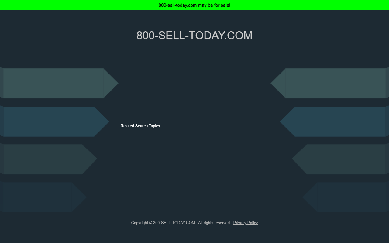 800-sell-today.com screenshot
