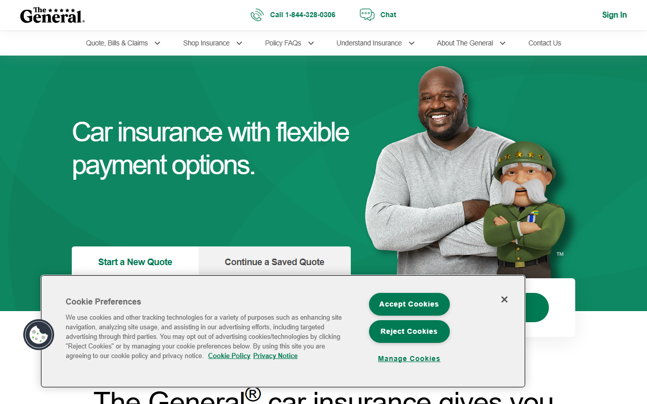 800-thegeneral.com screenshot