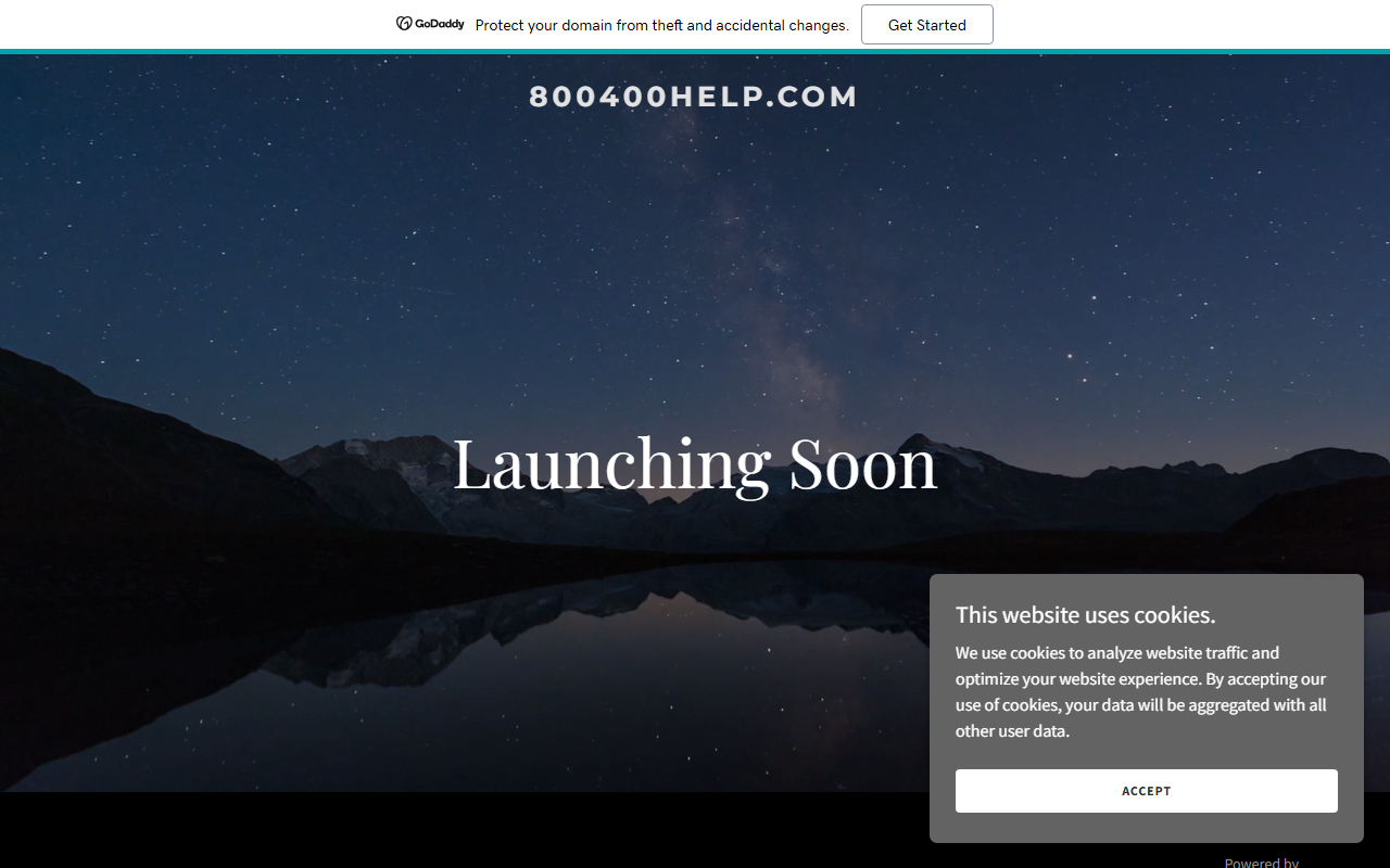 800400help.com screenshot