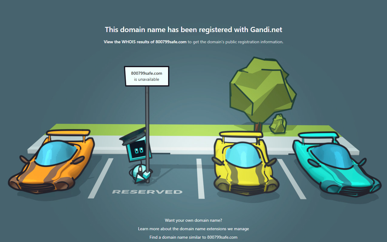 800799safe.com screenshot