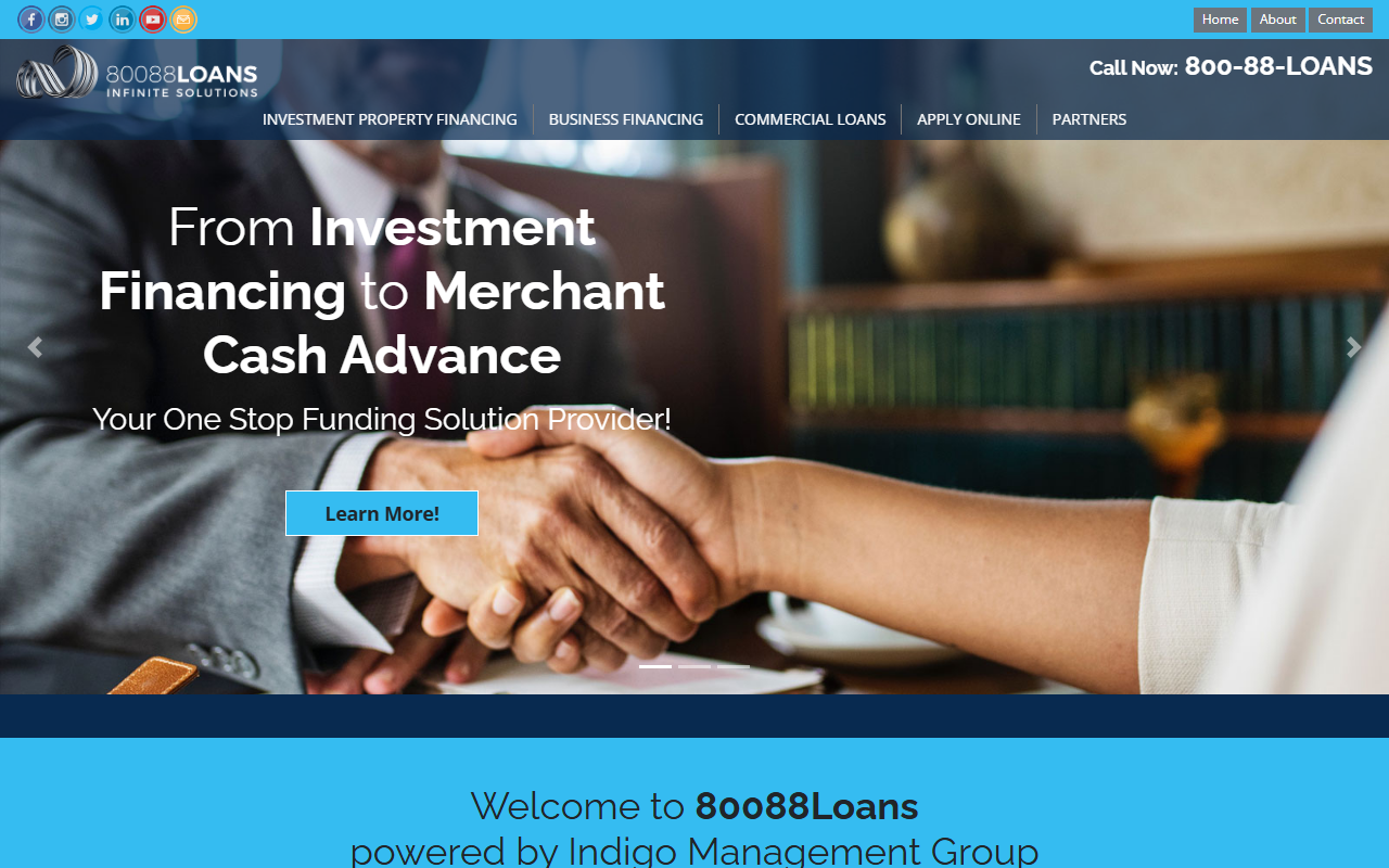 80088loans.com screenshot