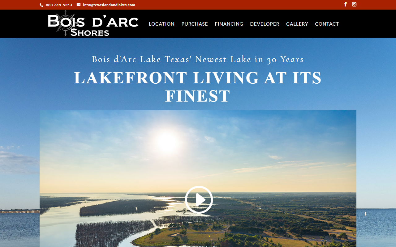 800920lake.com screenshot