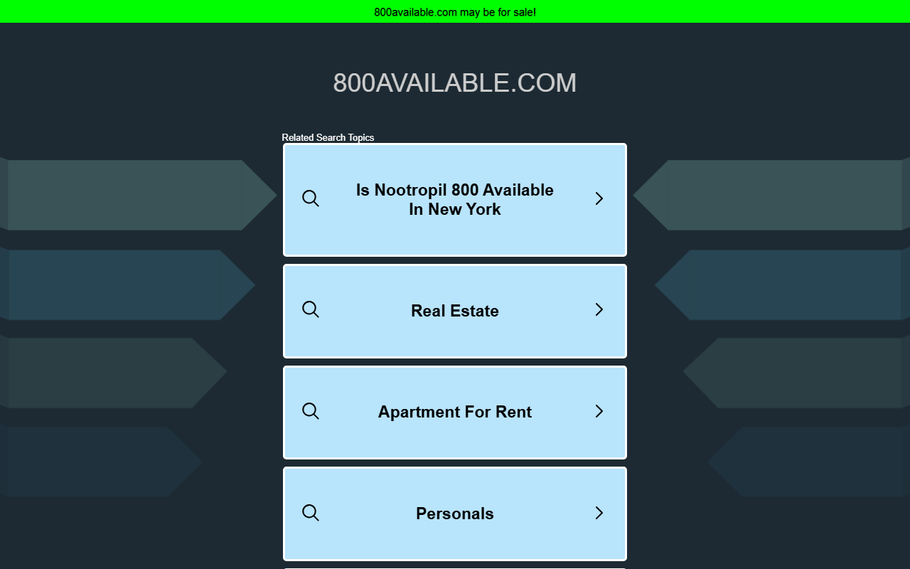 800available.com screenshot