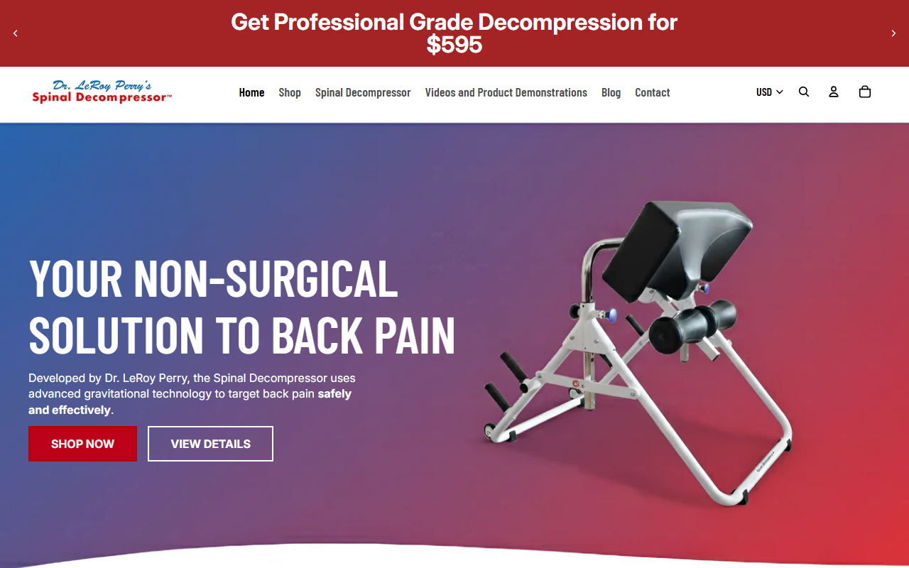 800badback.com screenshot