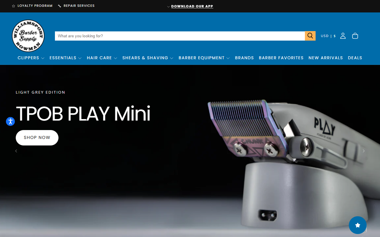 800barbers.com screenshot