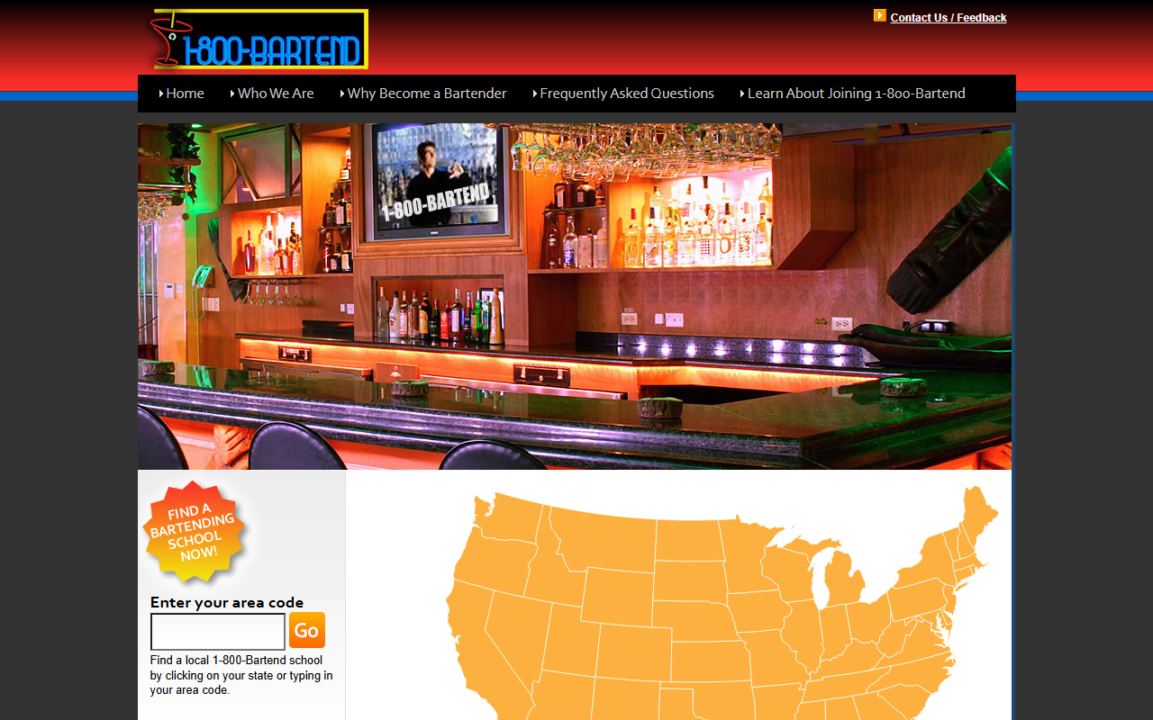 800bartend.com screenshot