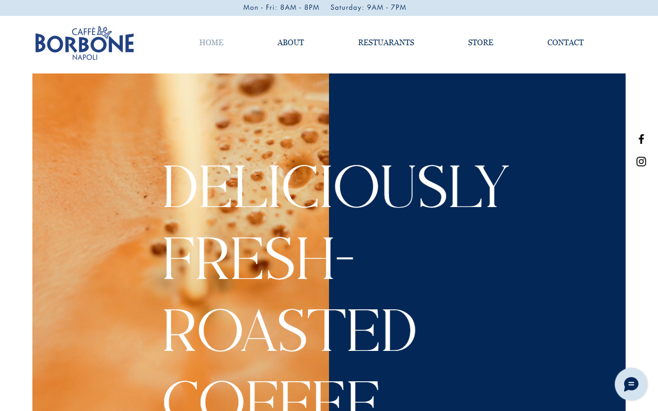 800borbone.com screenshot