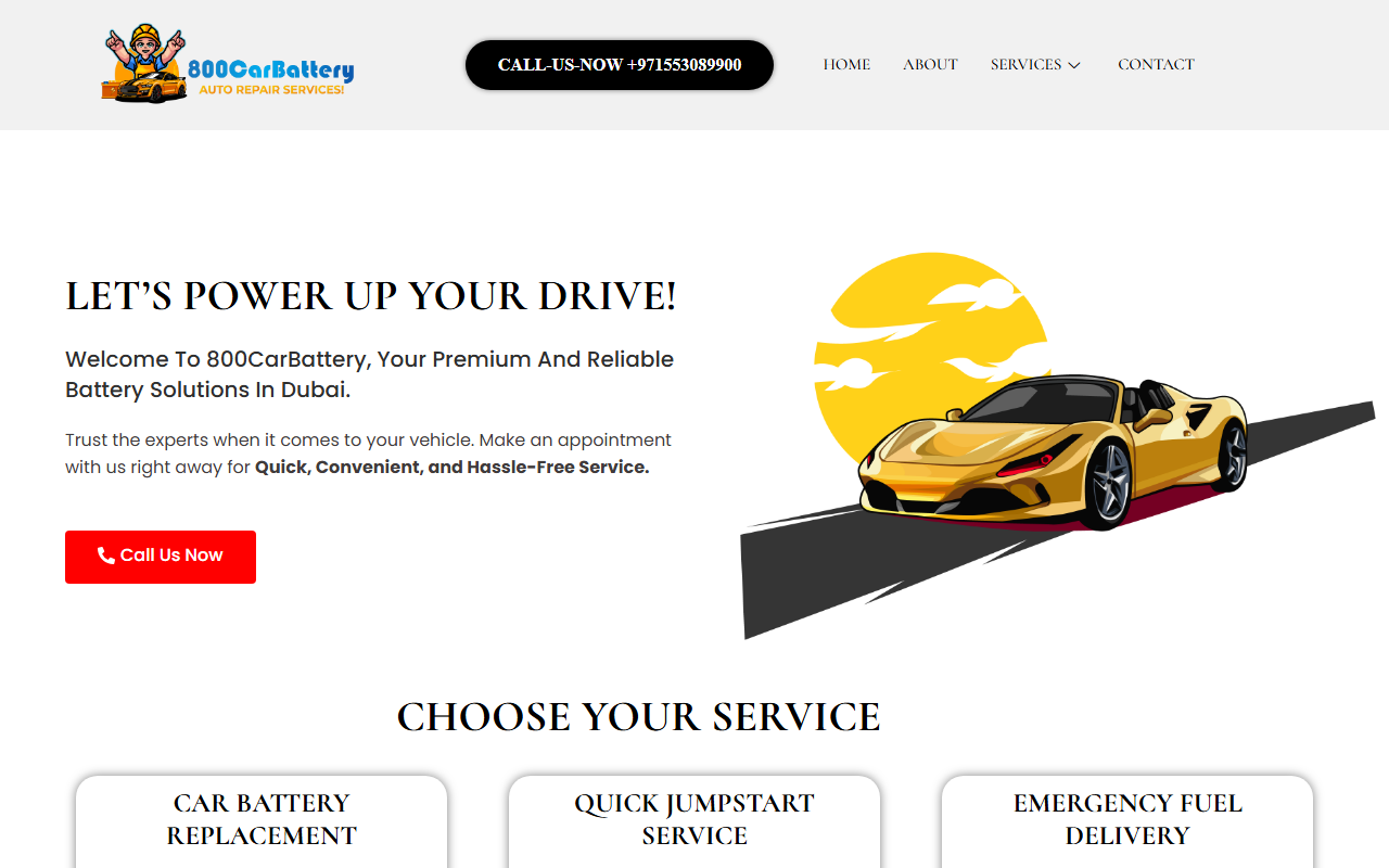 800carbattery.com screenshot