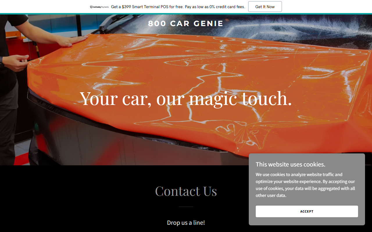 800cargenie.com screenshot
