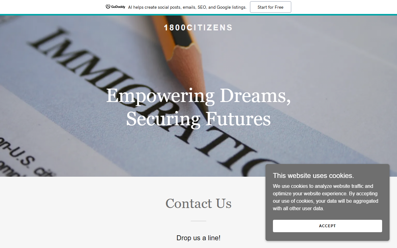 800citizens.com screenshot