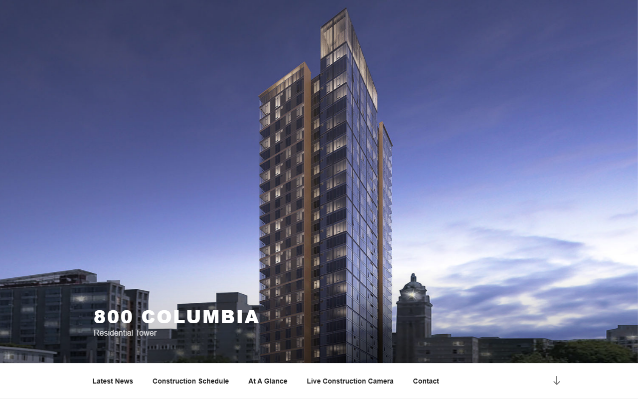 800columbia.com screenshot
