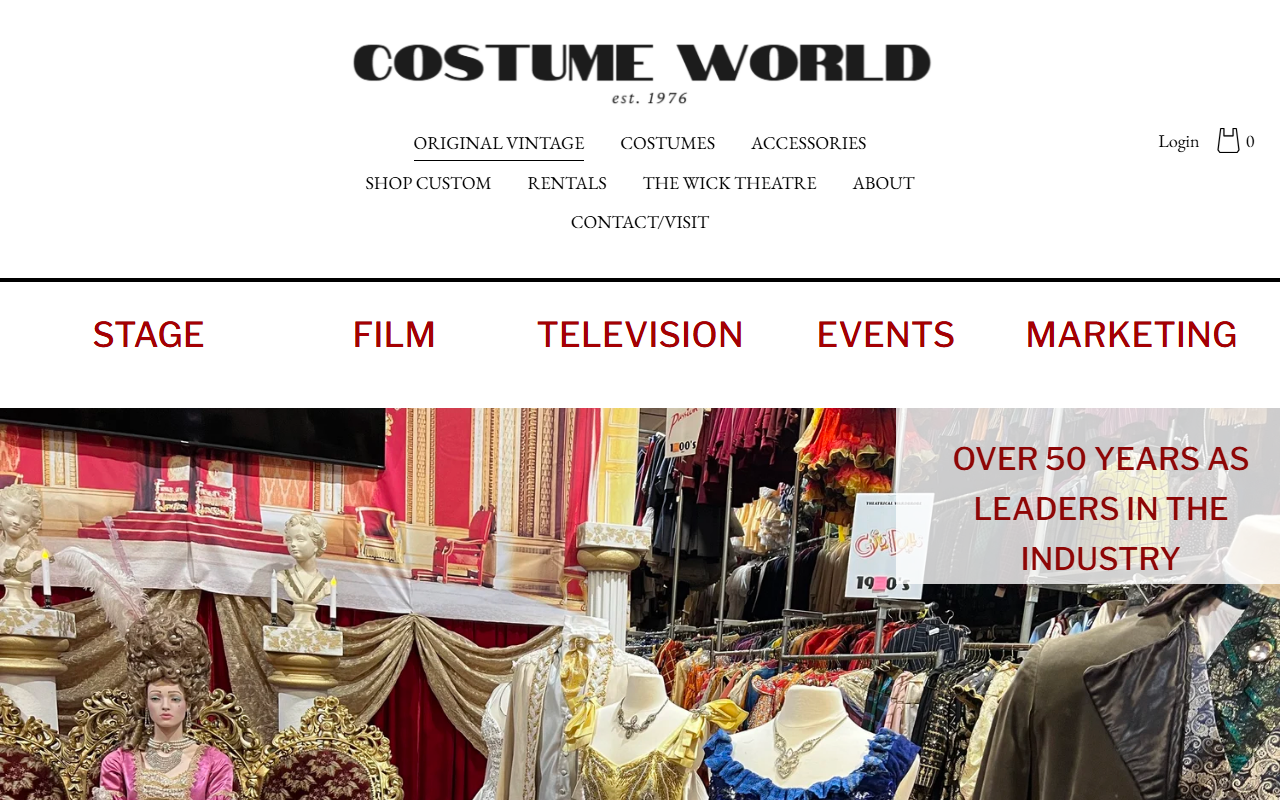 800costumes.com screenshot