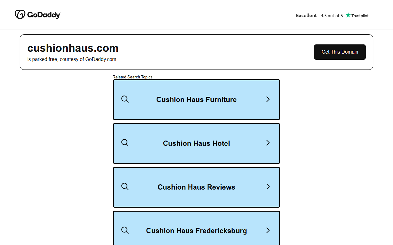 800cushion.com screenshot