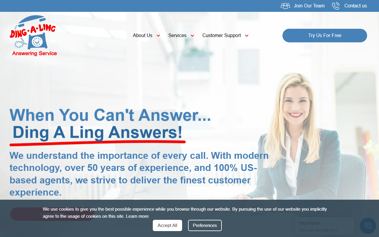 800dingaling.com screenshot