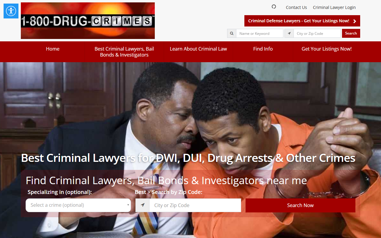 800druglawyer.com screenshot