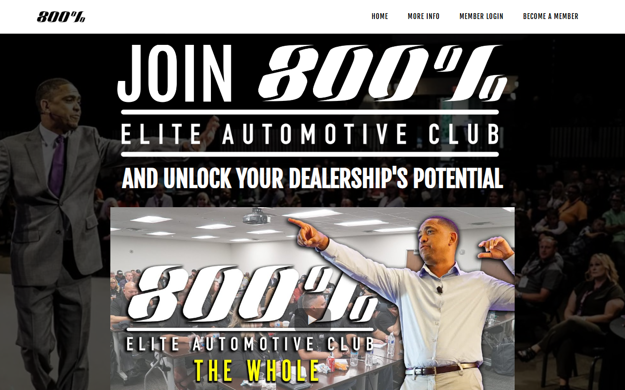 800eliteauto.com screenshot