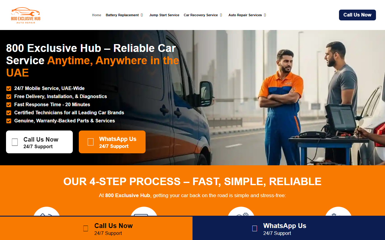 800exclusivehub.com screenshot