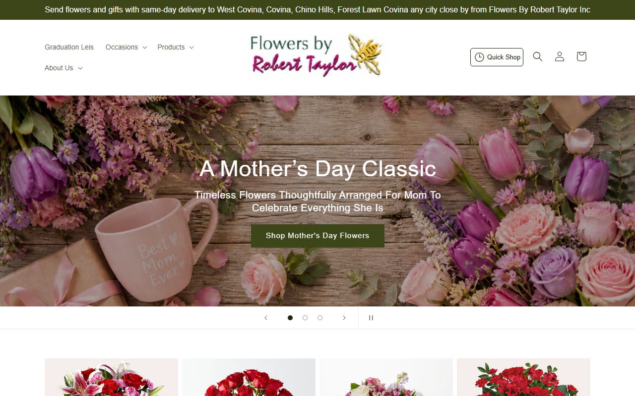 800florista.com screenshot