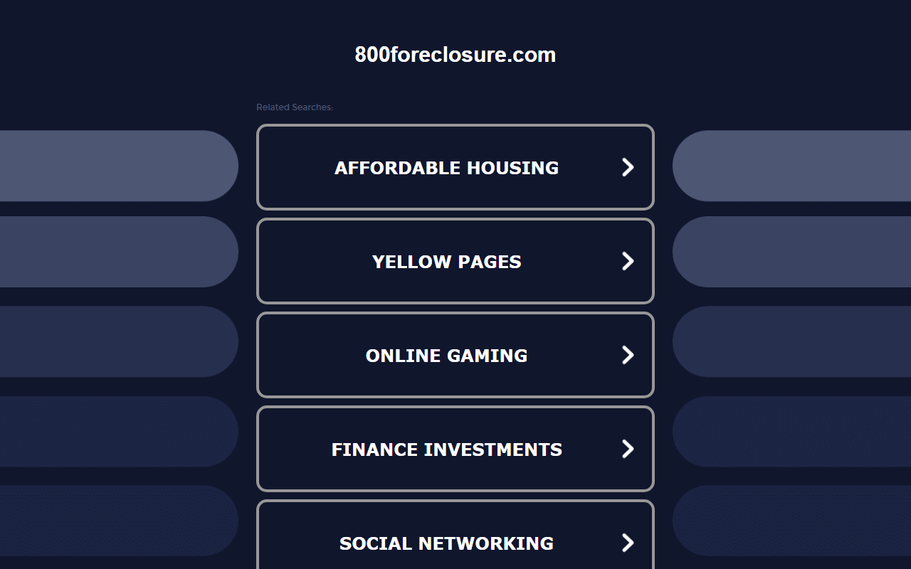 800foreclosure.com screenshot