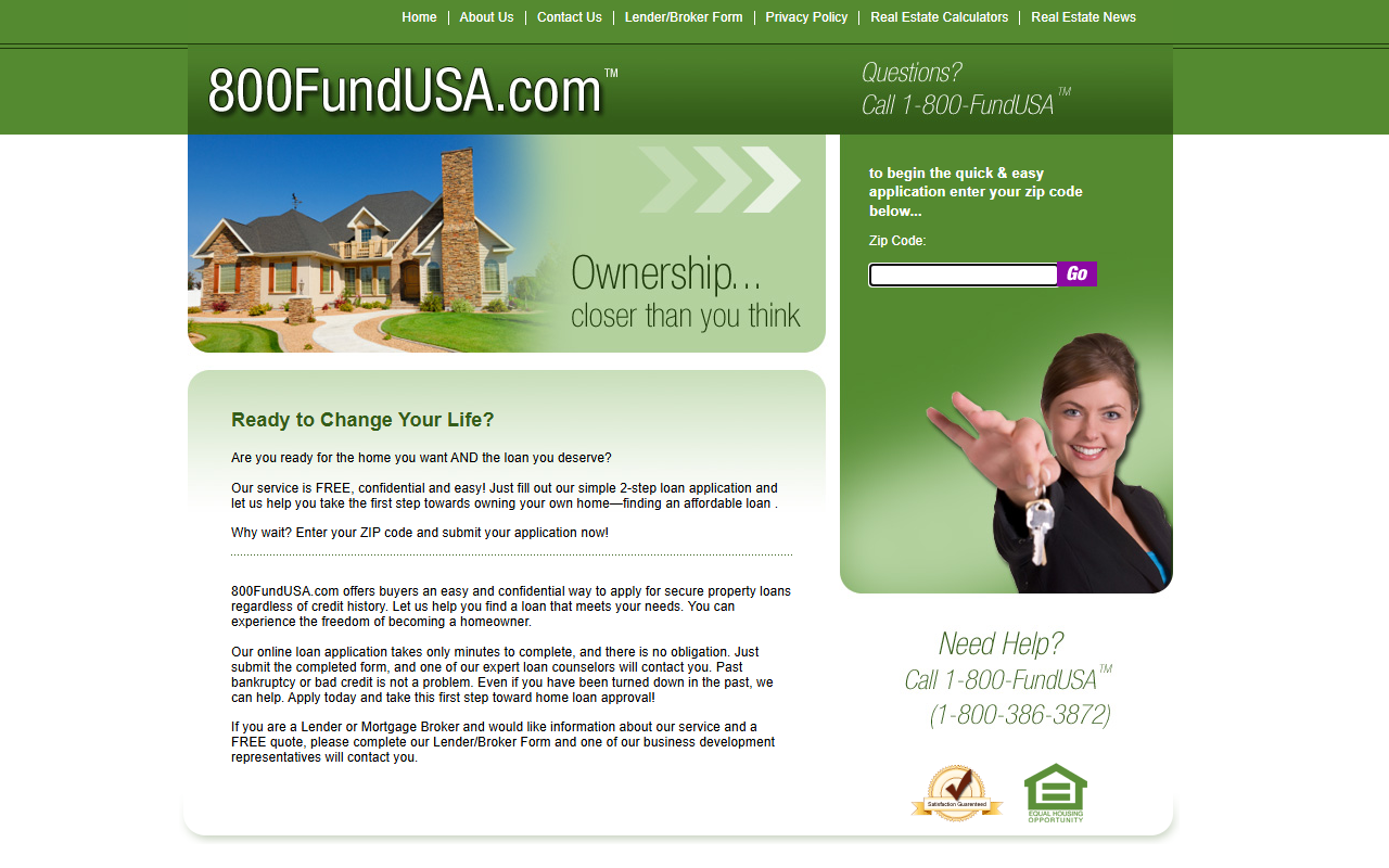 800fundusa.com screenshot