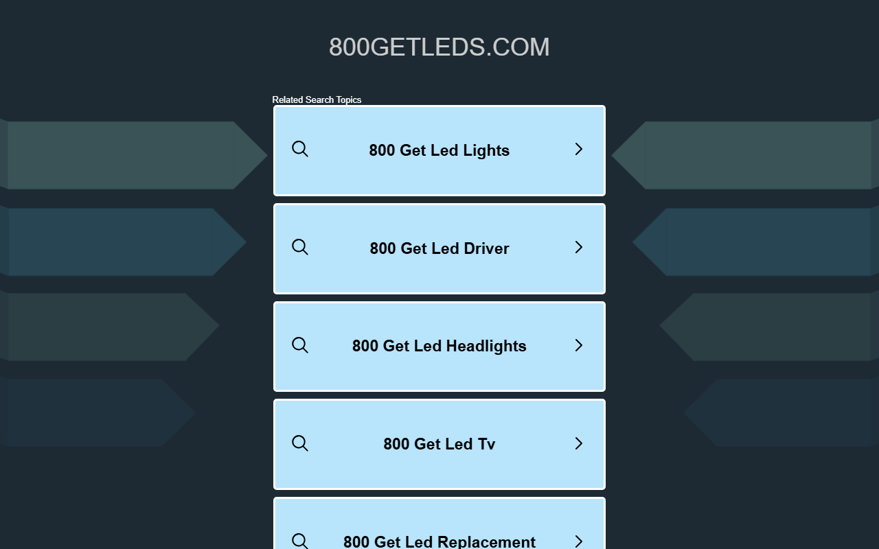 800getleds.com screenshot