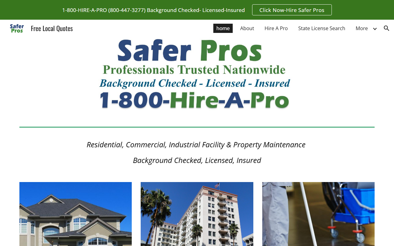 800hireapro.com screenshot