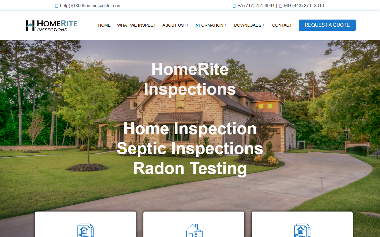 800homeinspector.com screenshot