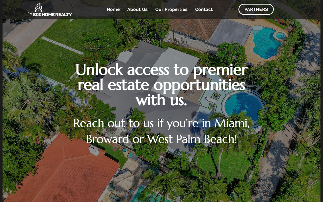 800homerealty.com screenshot