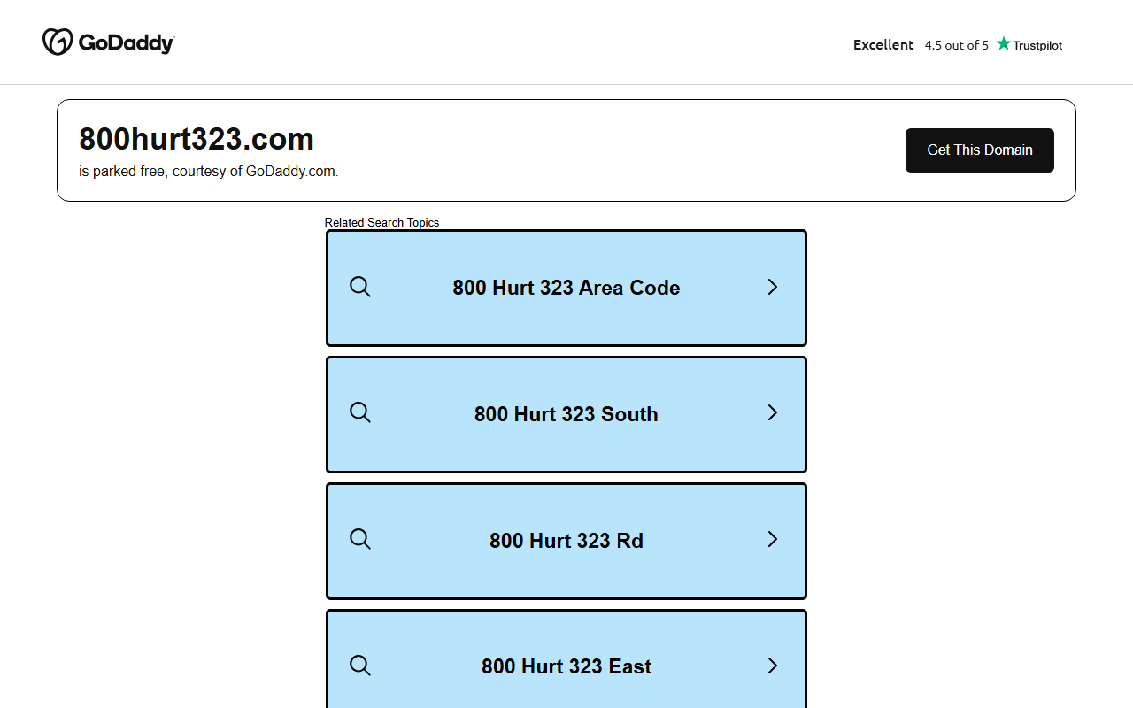 800hurt323.com screenshot