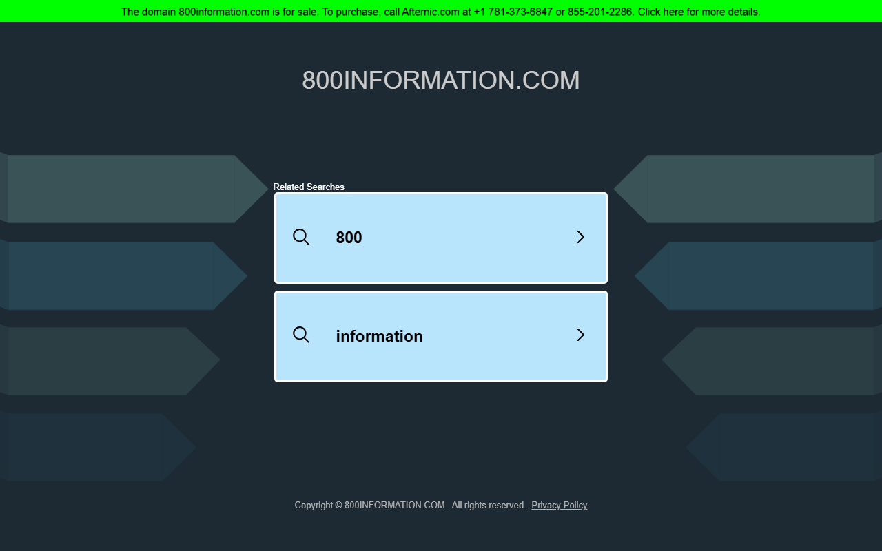 800information.com screenshot