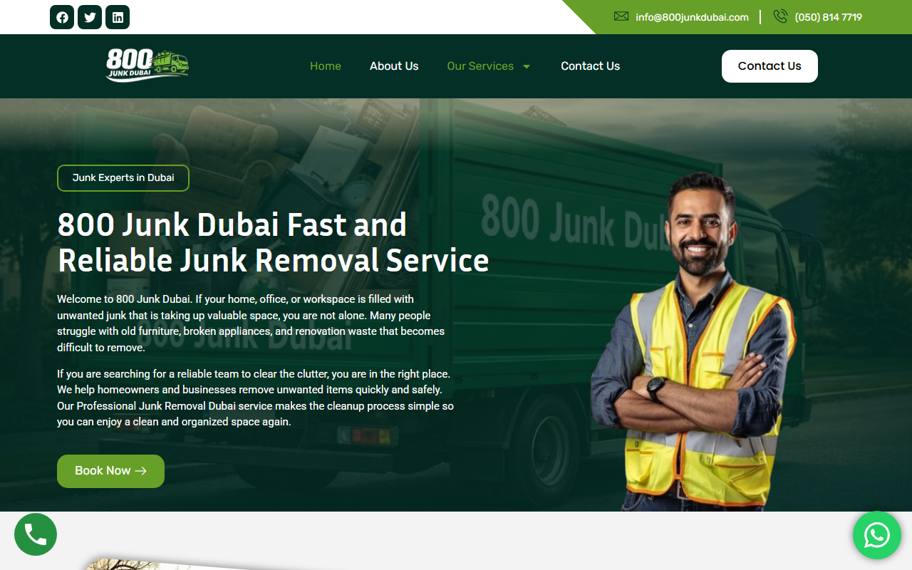 800junkdubai.com screenshot