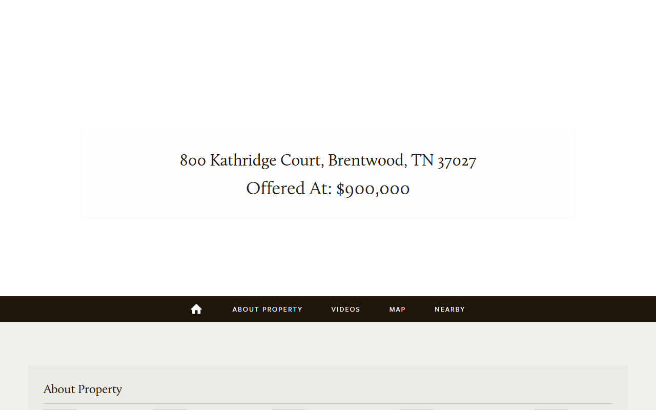800kathridge.com screenshot