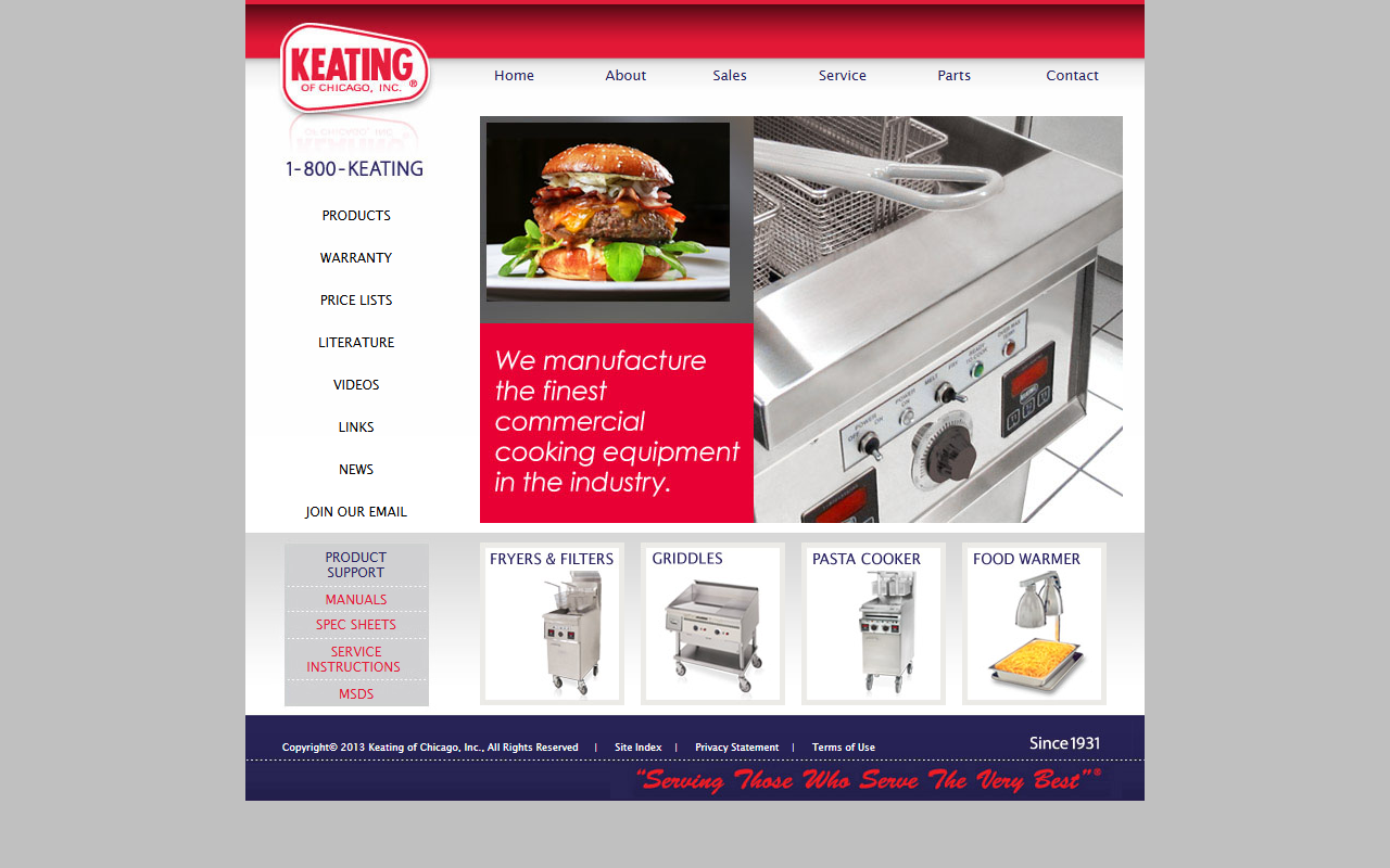 800keating.com screenshot