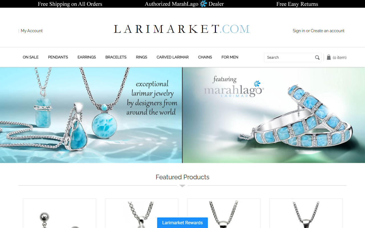 800larimar.com screenshot